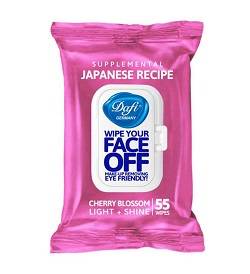 دافی دستمال مرطوب پاک کننده آرایش گیلاس 55عددی